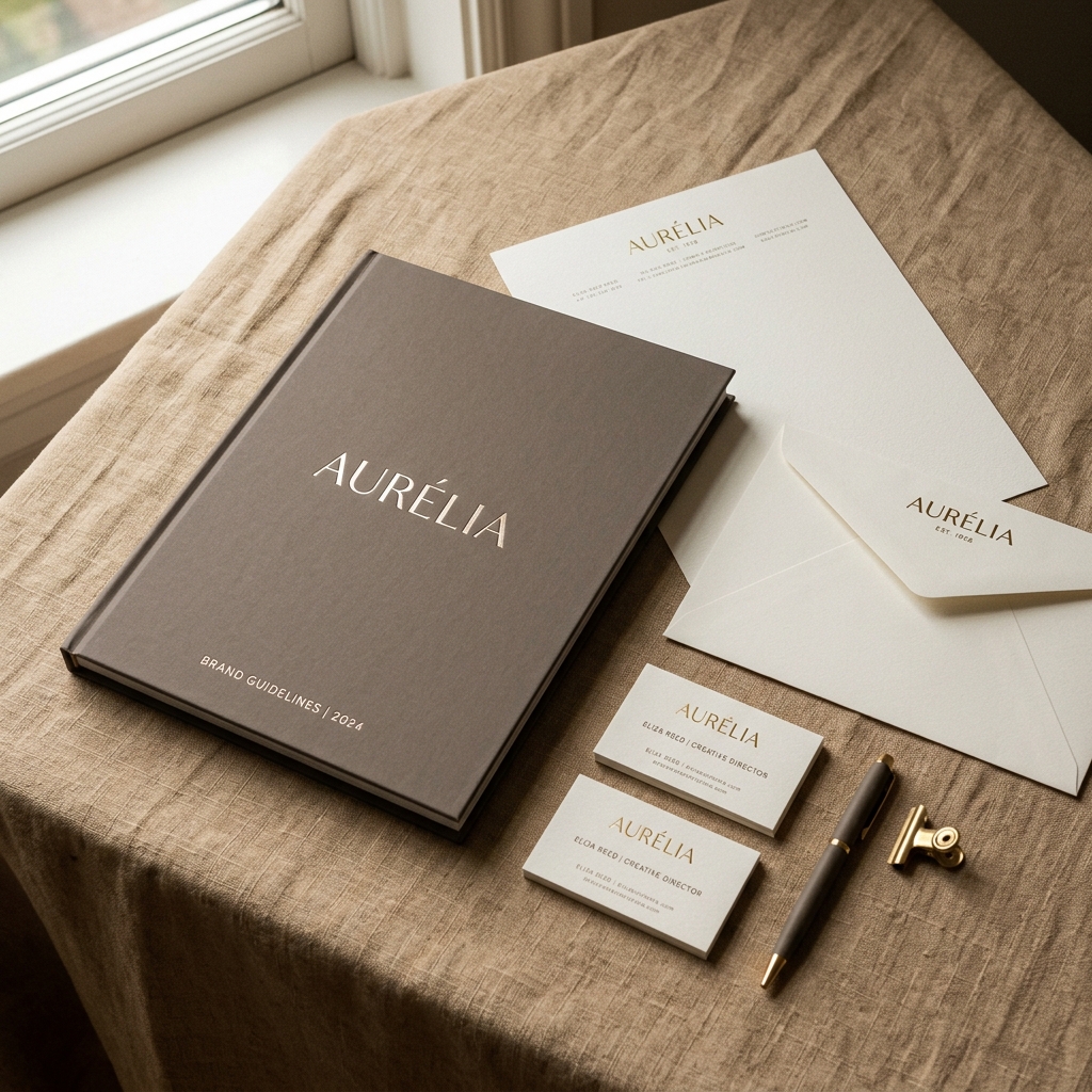Luxury Brand Identity Book