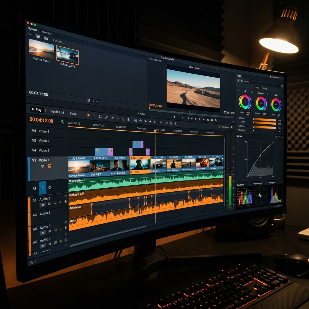 Professional Timeline Editing