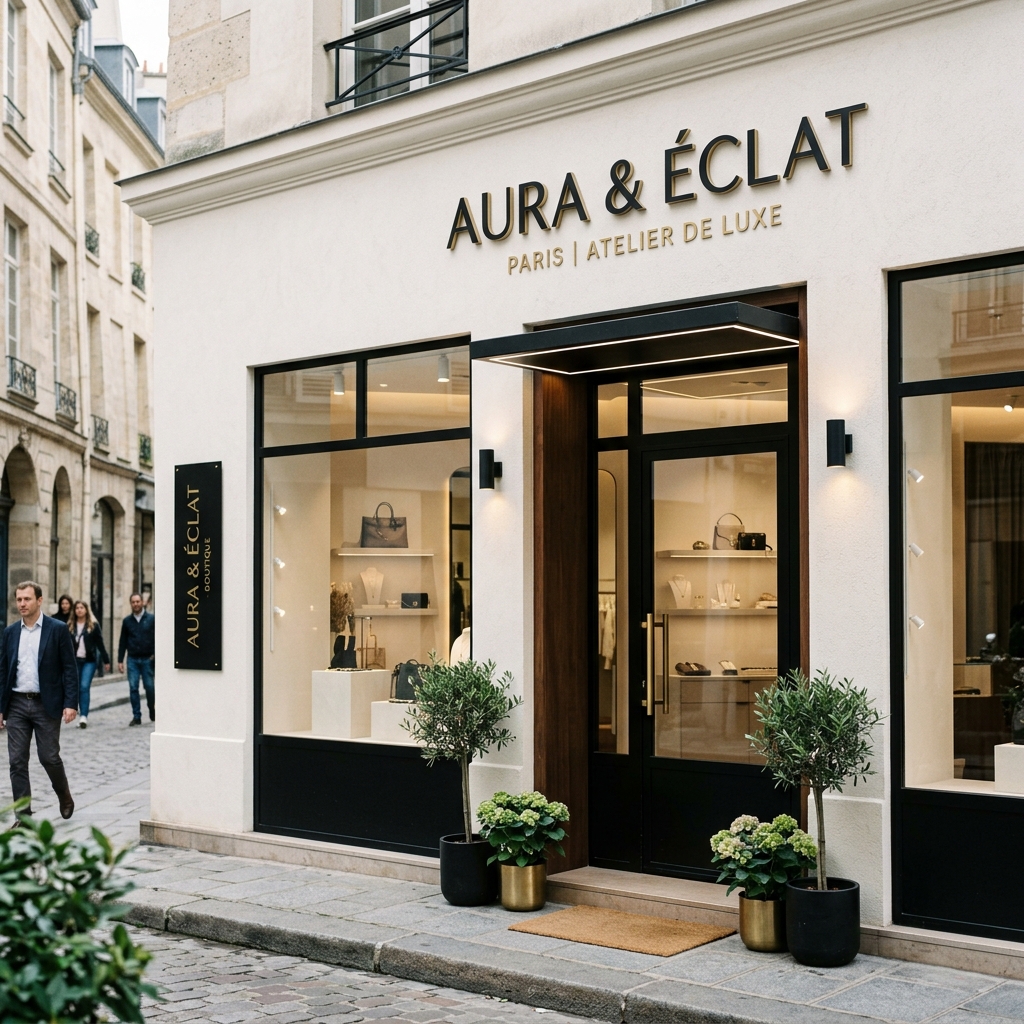 Storefront Signage Identity